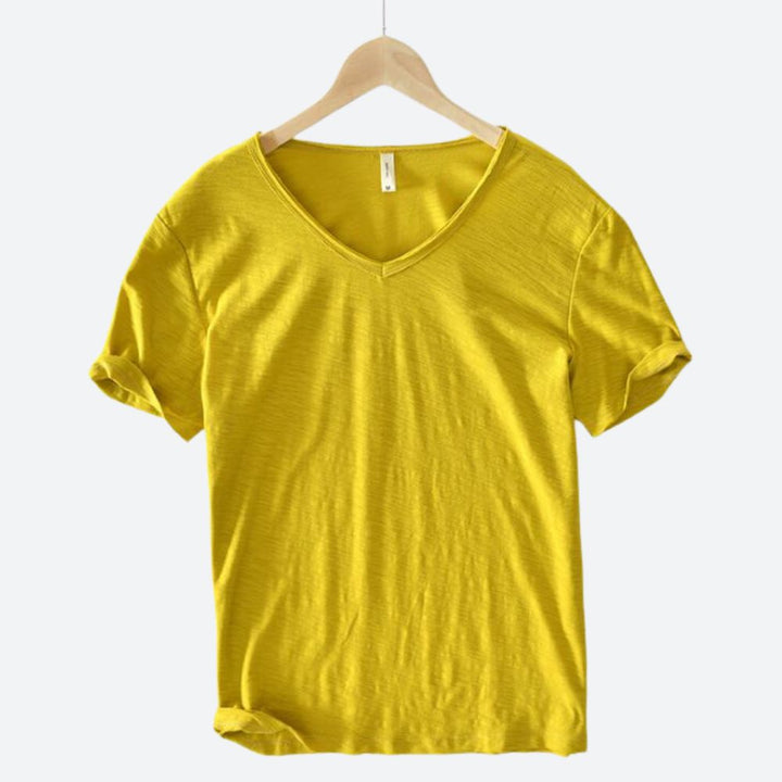 Drune | Sommer Baumwolle Leinen T-Shirt