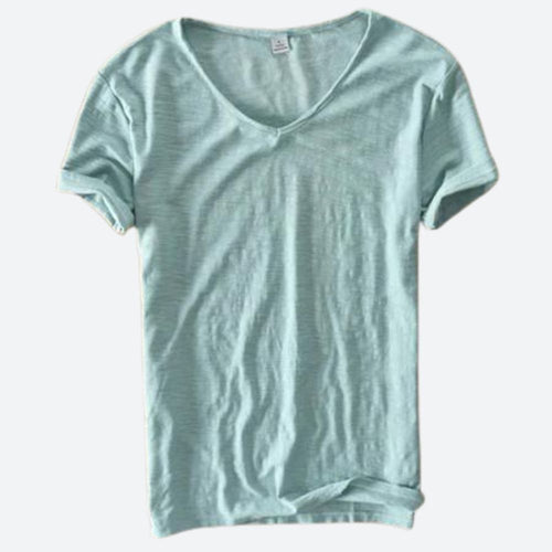 Drune | Sommer Baumwolle Leinen T-Shirt