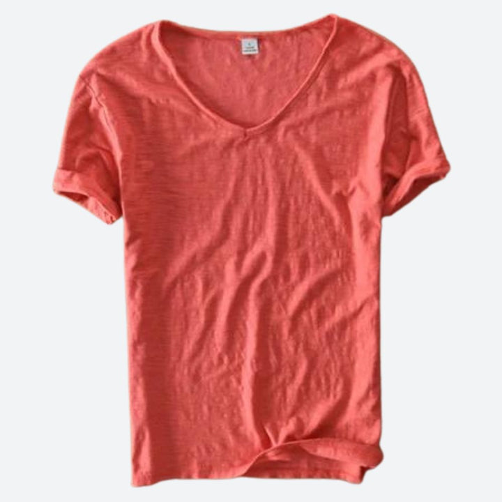 Drune | Sommer Baumwolle Leinen T-Shirt