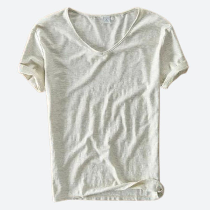 Drune | Sommer Baumwolle Leinen T-Shirt
