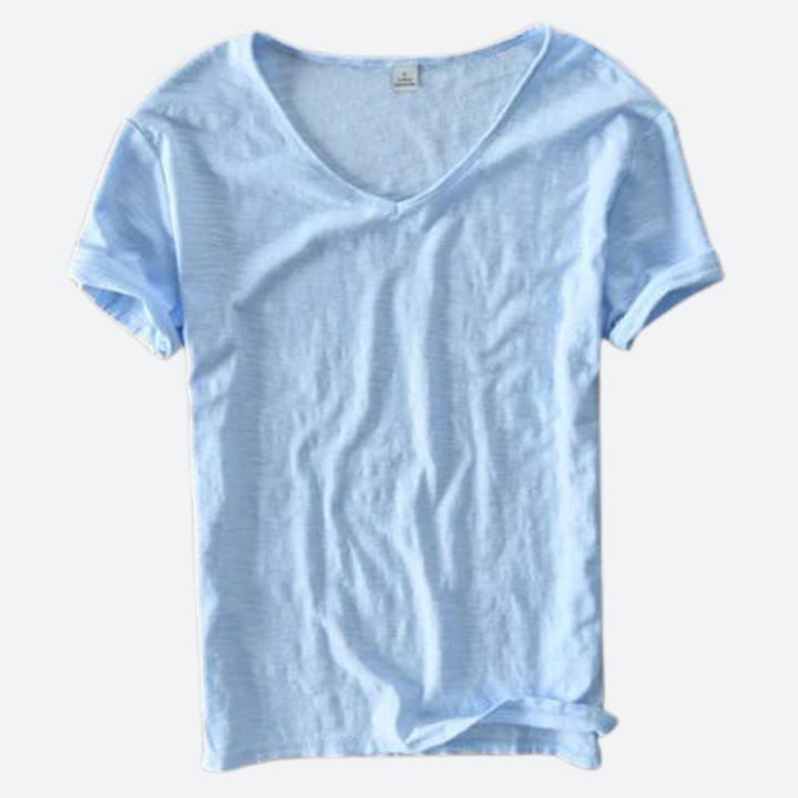 Drune | Sommer Baumwolle Leinen T-Shirt