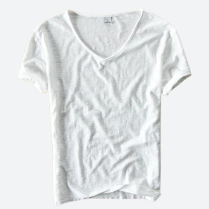 Drune | Sommer Baumwolle Leinen T-Shirt