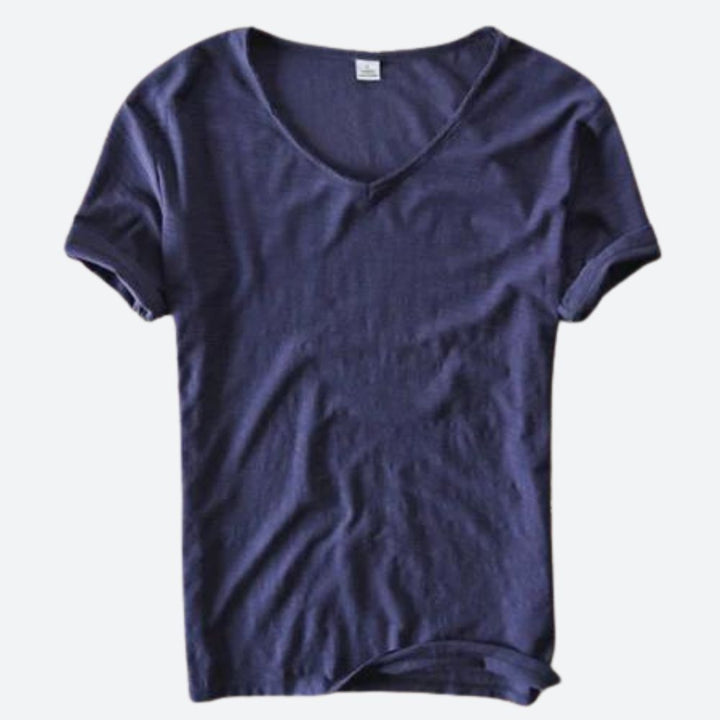 Drune | Sommer Baumwolle Leinen T-Shirt