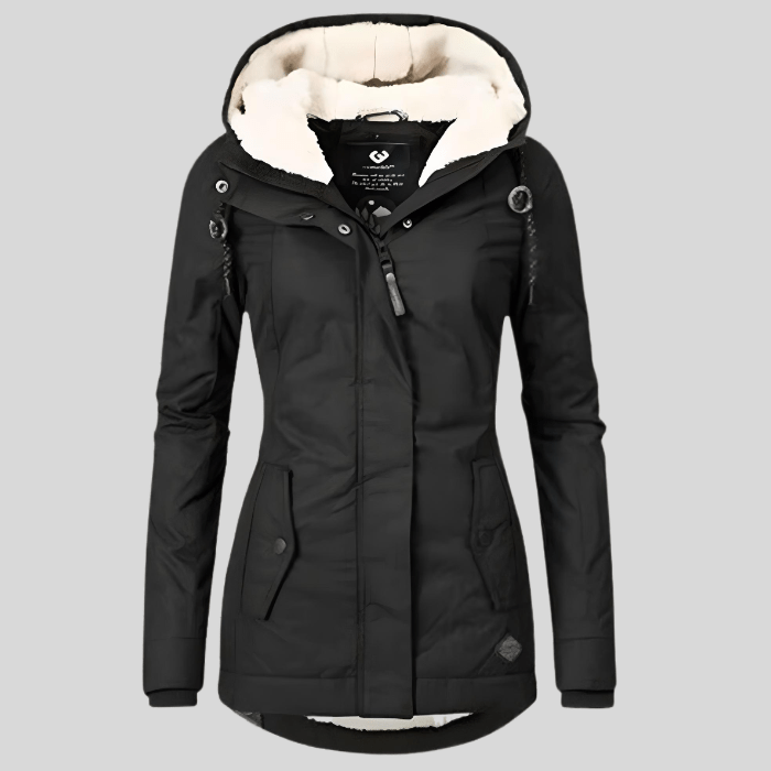 Drune | gefütterte Kapuzenjacke - Warm & Wasserabweisend - Winter-Essential - Freizeitoberbekleidung