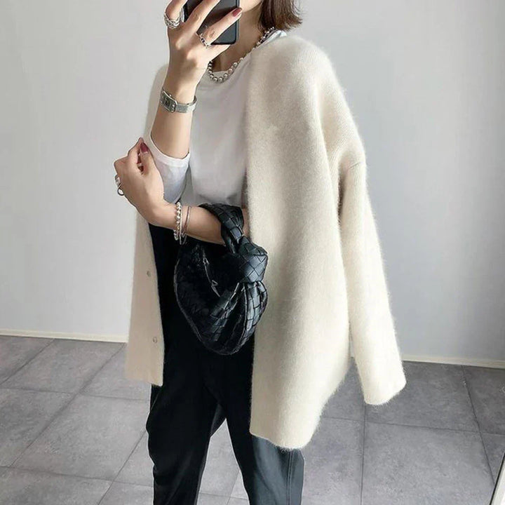Drune | Lässige Strickjacke mit langen Ärmeln
