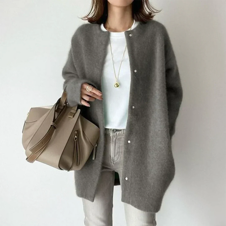 Drune | Lässige Strickjacke mit langen Ärmeln