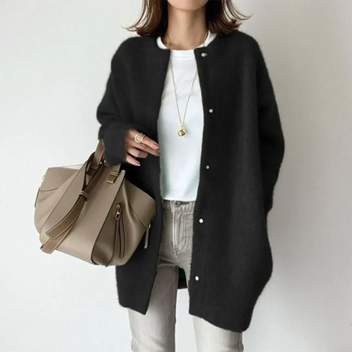Drune | Lässige Strickjacke mit langen Ärmeln
