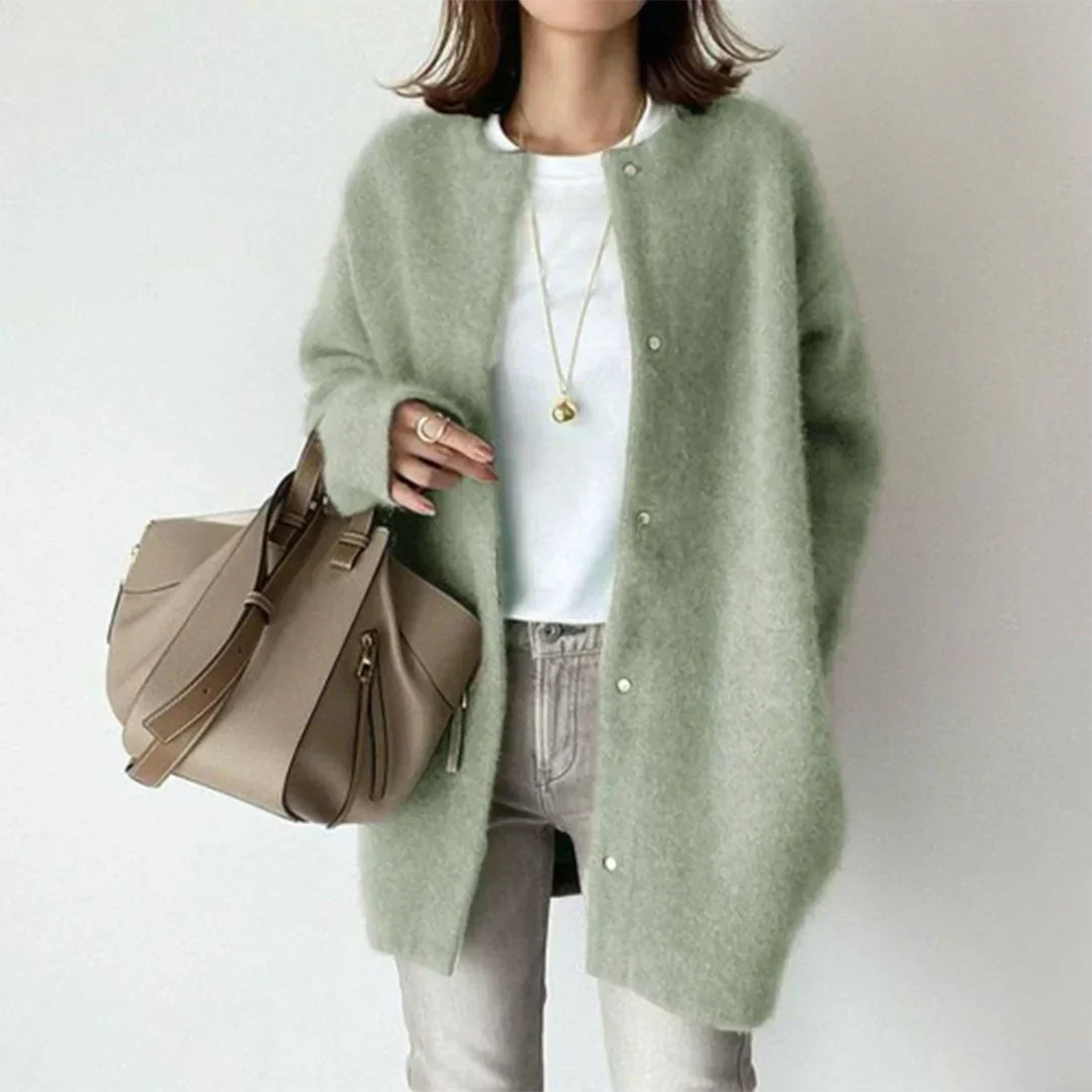 Drune | Lässige Strickjacke mit langen Ärmeln