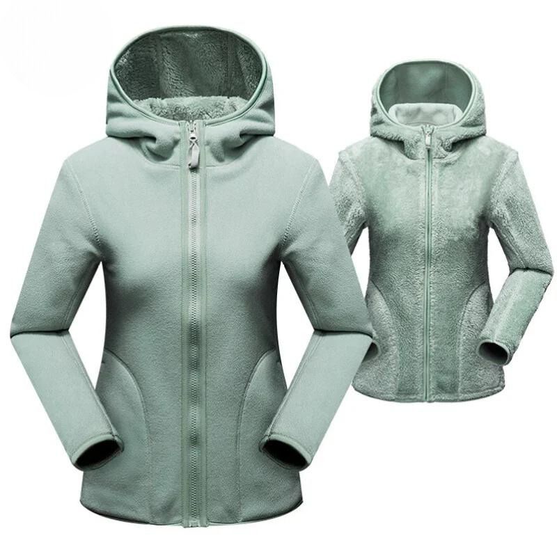 Drune | Weiche Jacke mit Kapuze und Reißverschluss