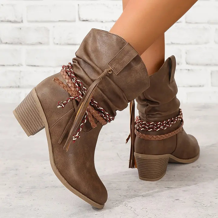 Drune | Western-Stiefel mit Cowboy-Optik
