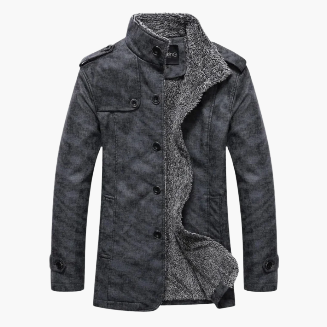 Drune | Winterjacke mit Teddyfutter - Modischer Outdoor Mantel für Alltag und Freizeit