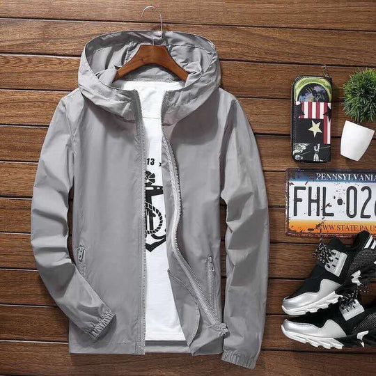 Drune | Elegante Jacke mit Kapuze für Herren