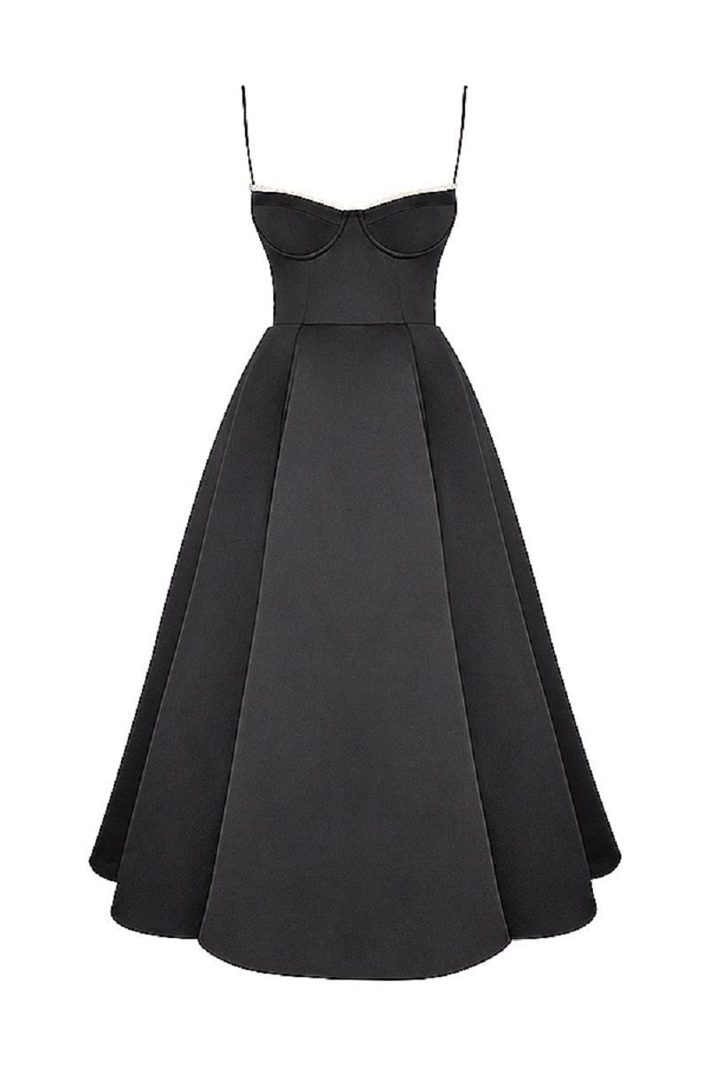 Drune | Elegante Partykleid Ohne Ärmel für Damen