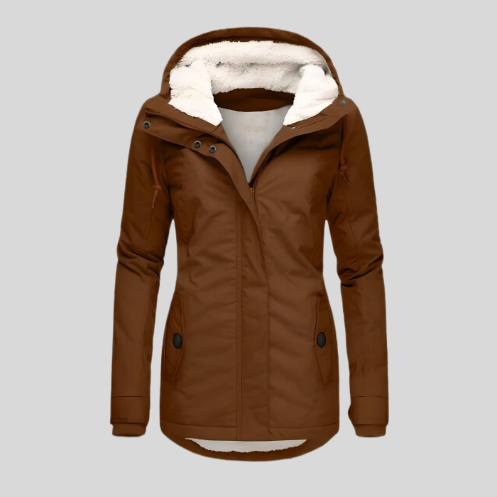 Drune | Lange Wasserdichte Winterjacke Mit Kapuze & Futter