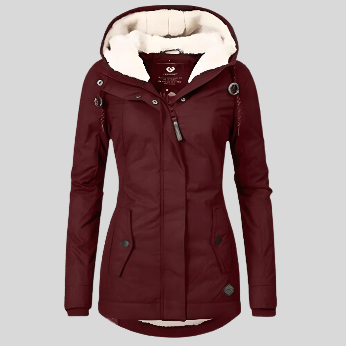 Drune | gefütterte Kapuzenjacke - Warm & Wasserabweisend - Winter-Essential - Freizeitoberbekleidung