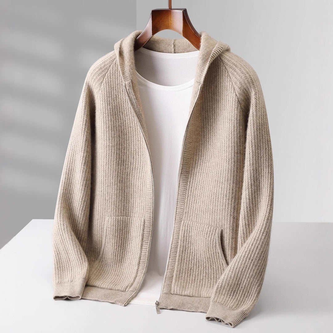 Drune | CASHMERE REISSVERSCHLUSS HOODIE
