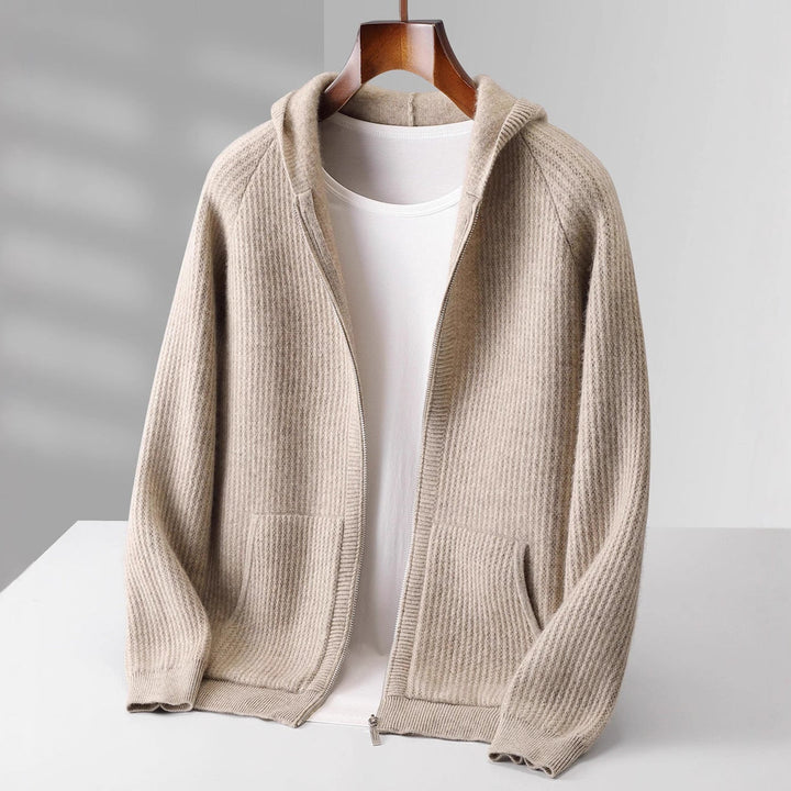 Drune | CASHMERE REISSVERSCHLUSS HOODIE