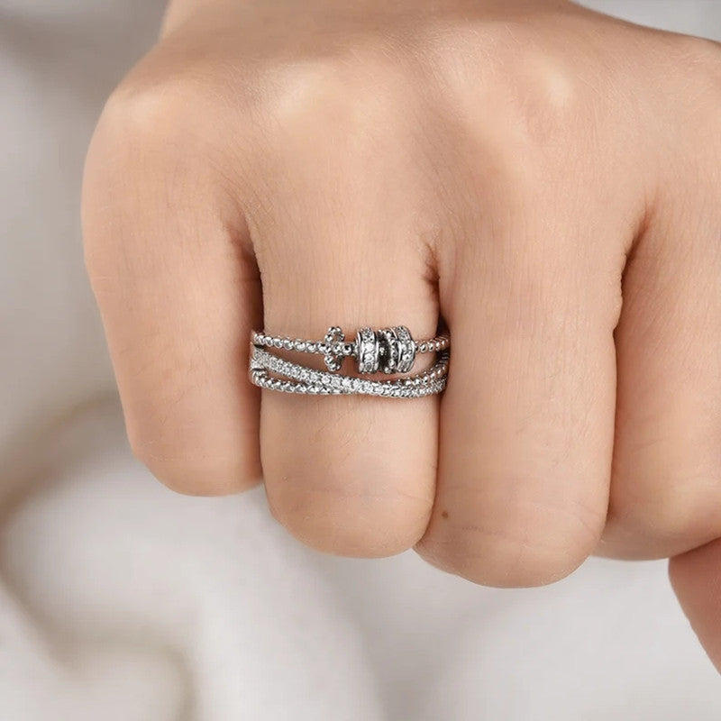 Drune | Zirkonium Zappel Ring
