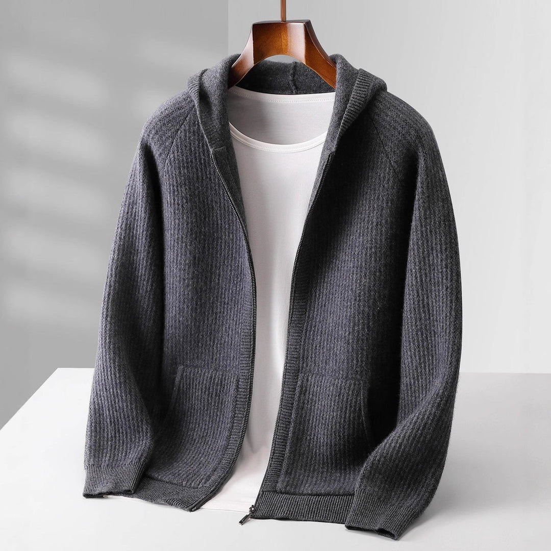 Drune | CASHMERE REISSVERSCHLUSS HOODIE