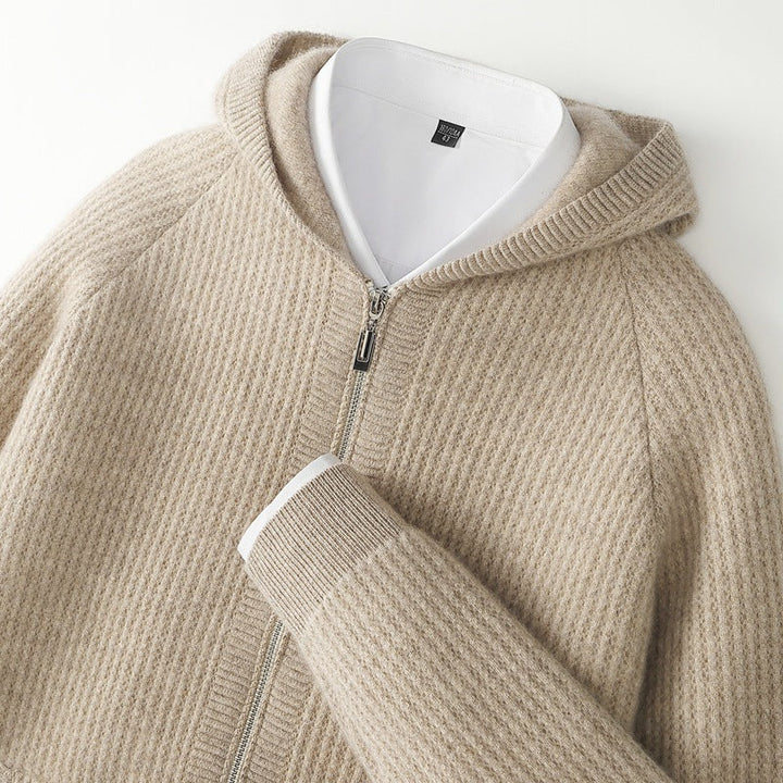 Drune | CASHMERE REISSVERSCHLUSS HOODIE