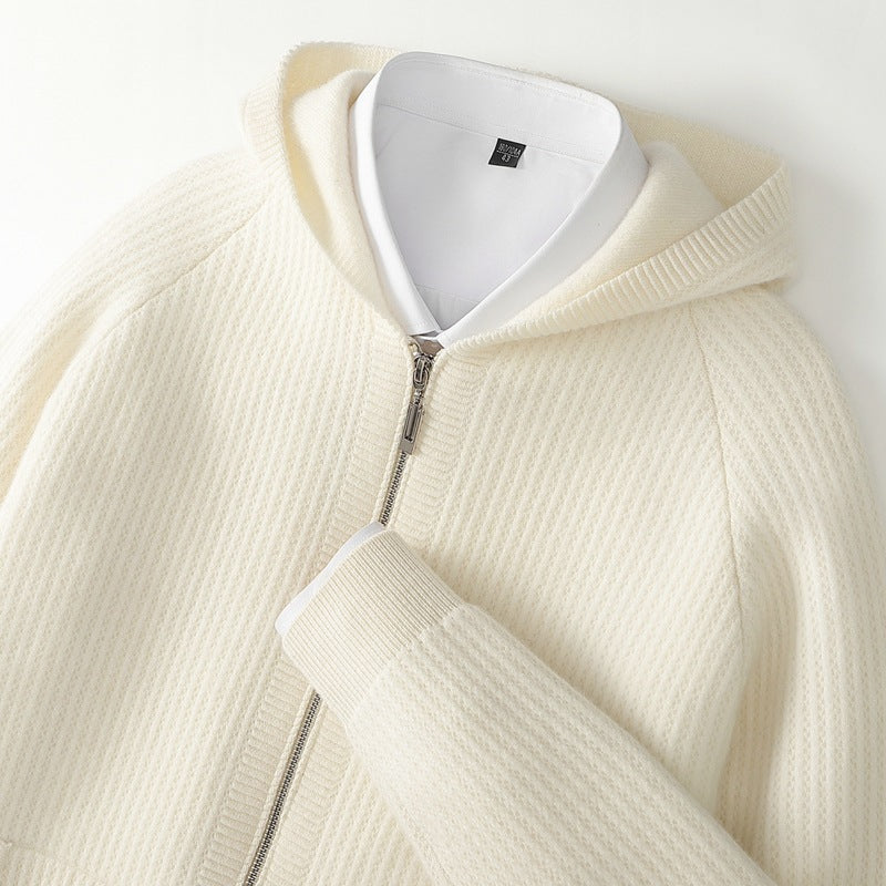Drune | CASHMERE REISSVERSCHLUSS HOODIE