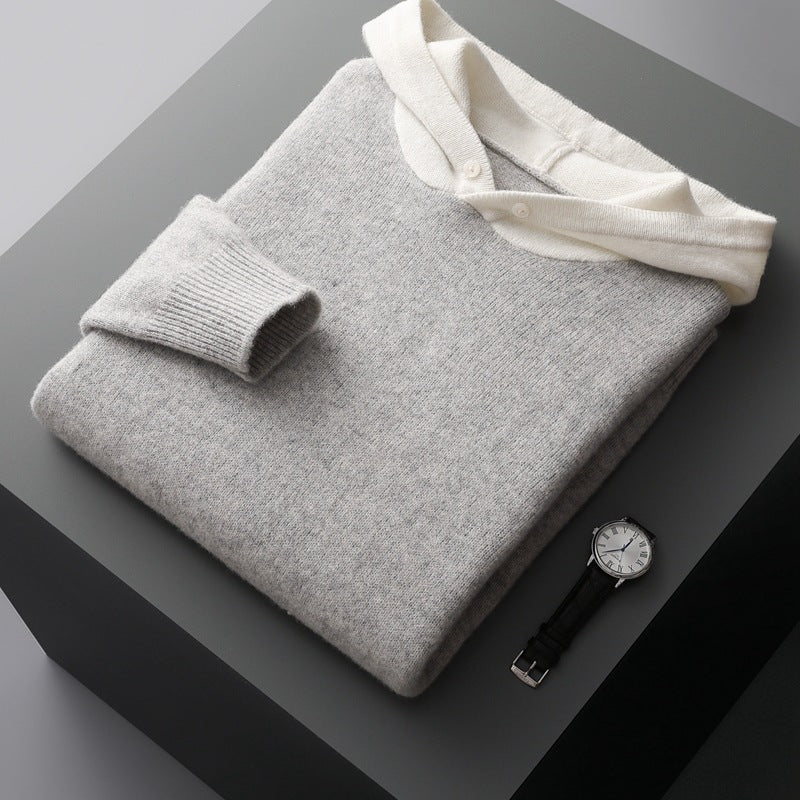 Drune | MERINO WOLLE HOODIE