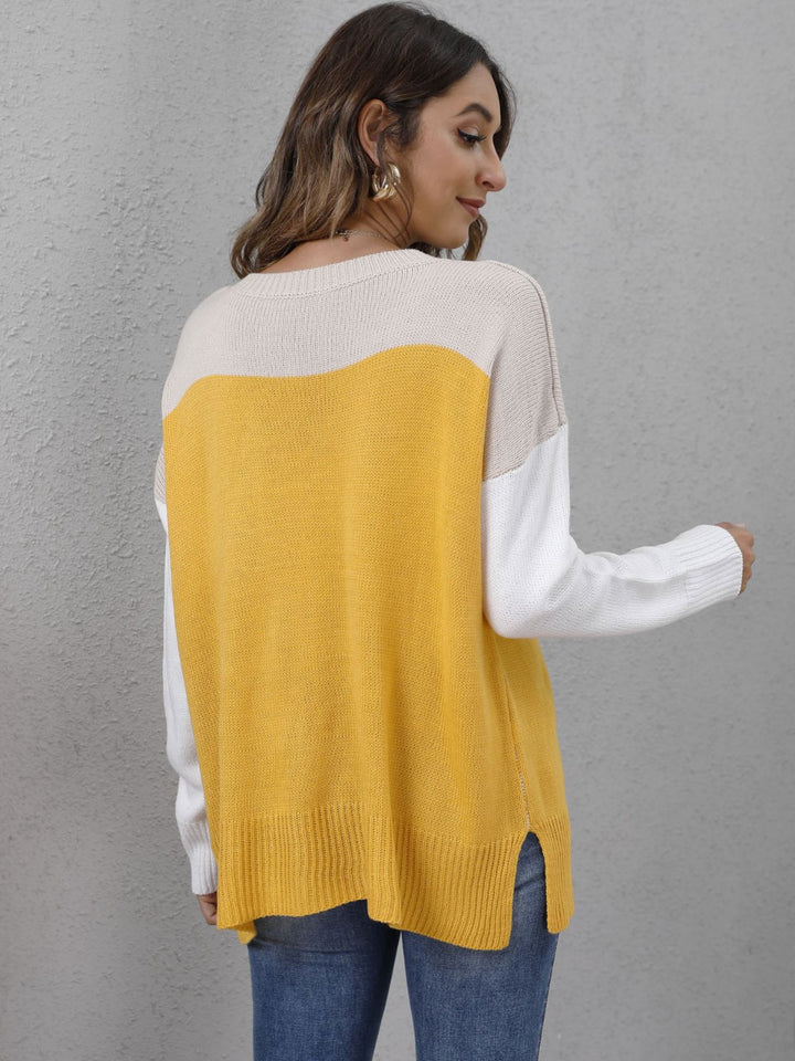 Drune | Strickpullover Rundhalsausschnitt