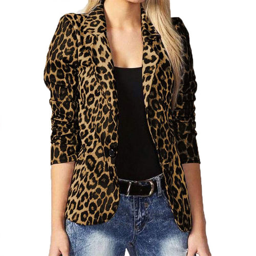Drune | All See Leopard Leichtgewicht Blazer
