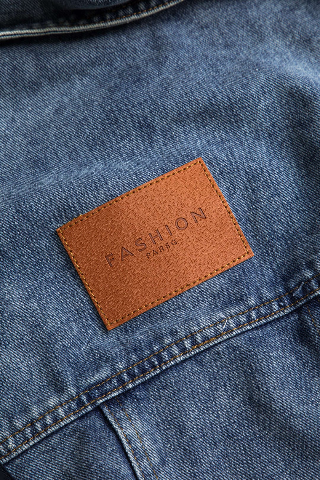 Drune | Patchwork Jacke mit Denim und Nylon Elementen Lässig und Individuell