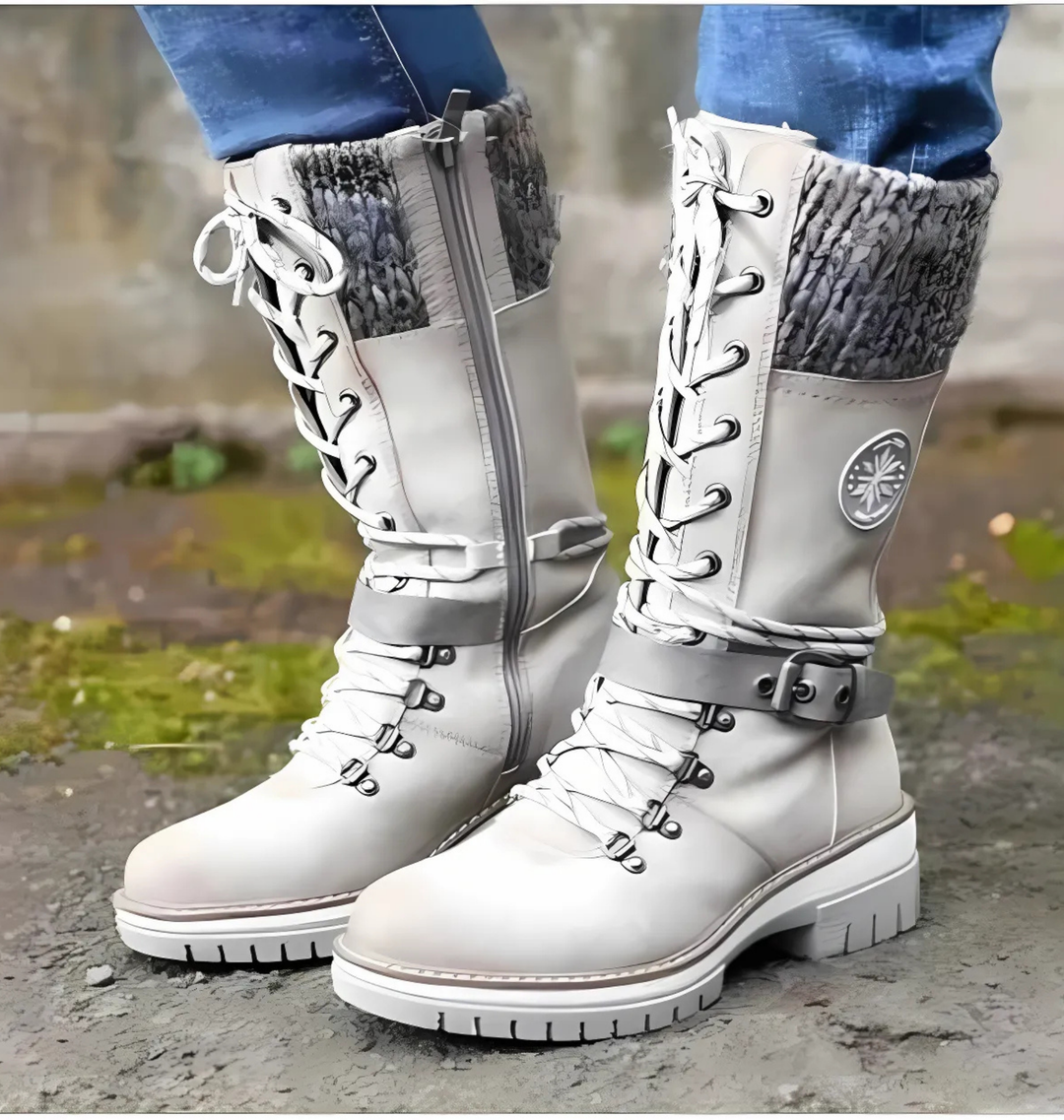 Drune | Stiefel - Knöchelhöhe - Schnürung - Chunky Profilsohle
