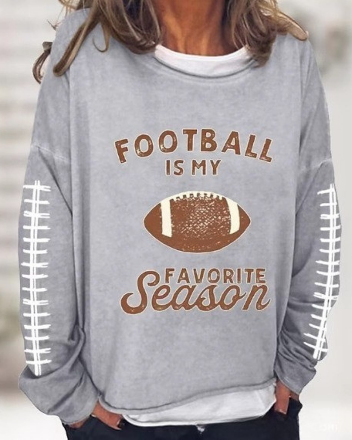 Drune | Sweatshirt - Baumwoll-Mischung - Lockere Passform - Rundhalsausschnitt - Lange Ärmel - Grafikdruck
