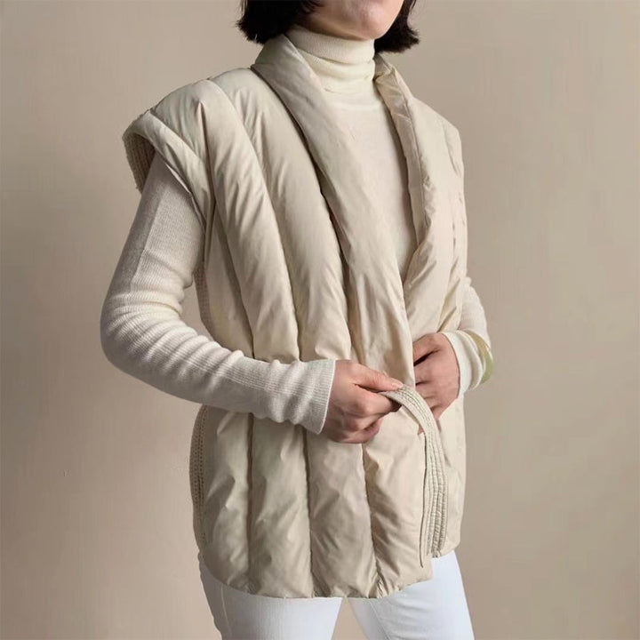 Drune | Wrap Puffer Gürtelweste