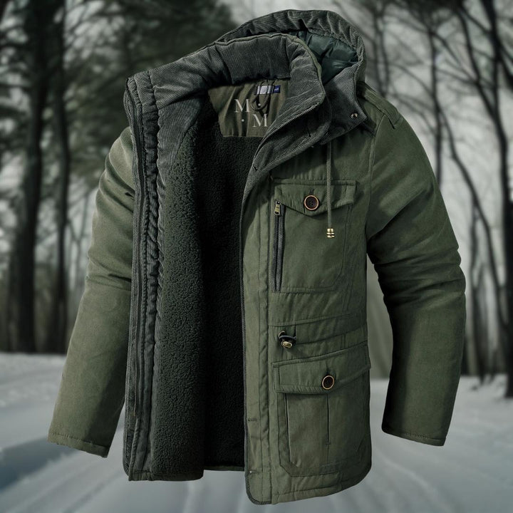 Drune | Down Winterjacke Mit Fleece Futter