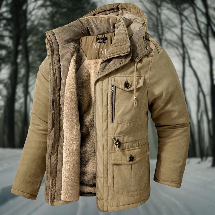 Drune | Down Winterjacke Mit Fleece Futter