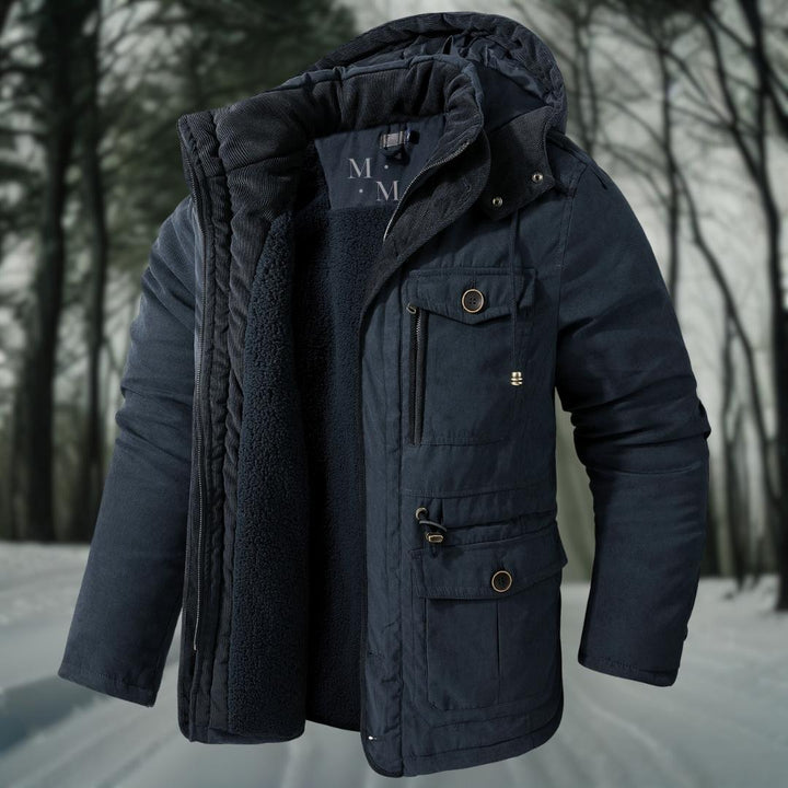 Drune | Down Winterjacke Mit Fleece Futter