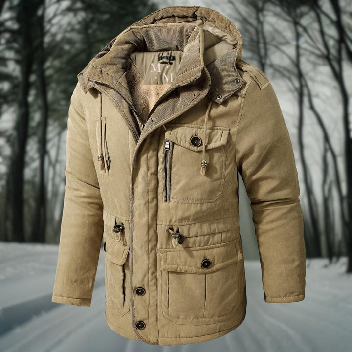 Drune | Down Winterjacke Mit Fleece Futter