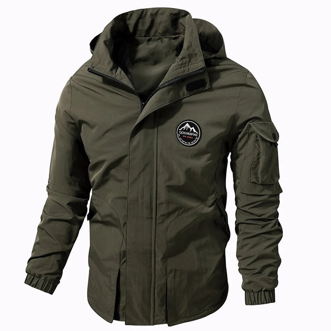 Drune | Herren Bomberjacke mit Kapuze