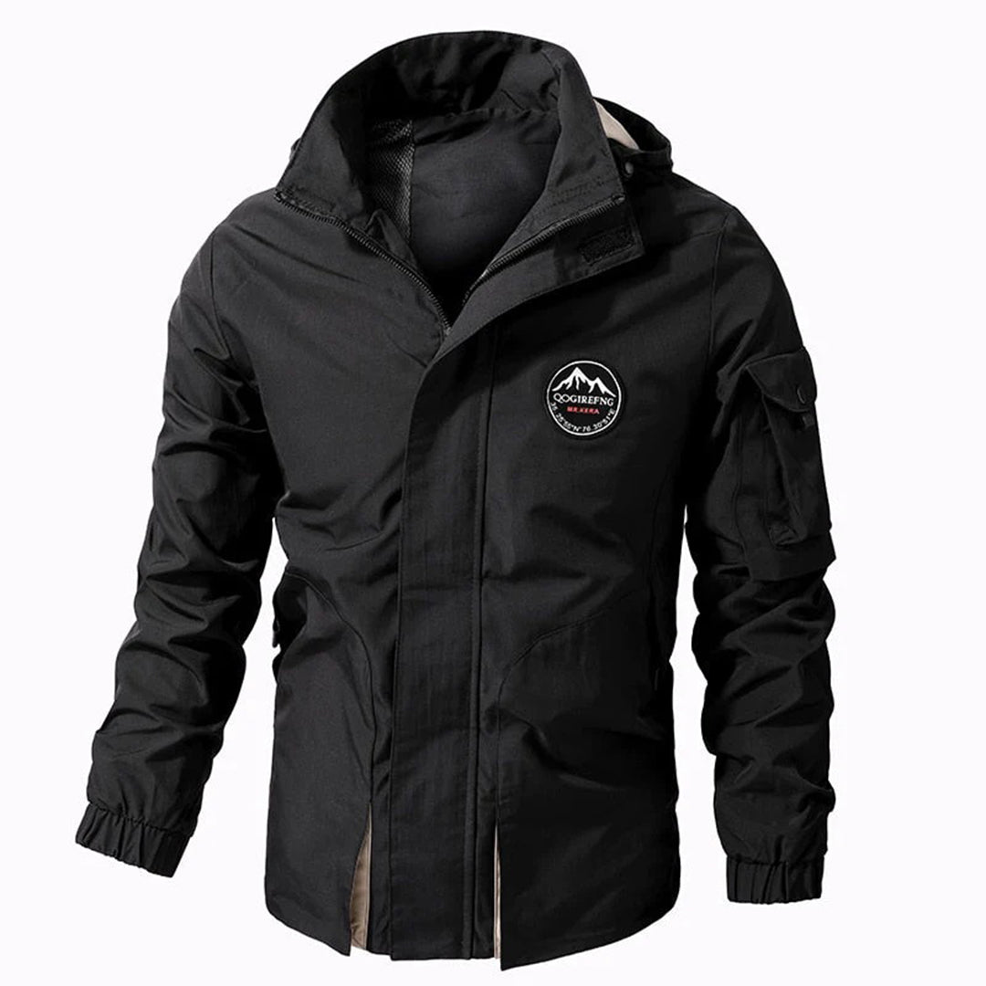 Drune | Herren Bomberjacke mit Kapuze