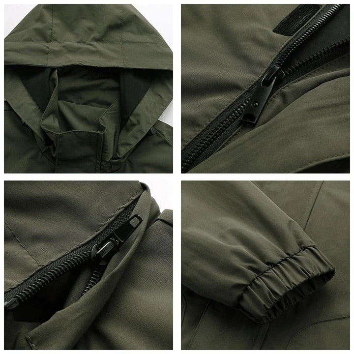 Drune | Herren Bomberjacke mit Kapuze