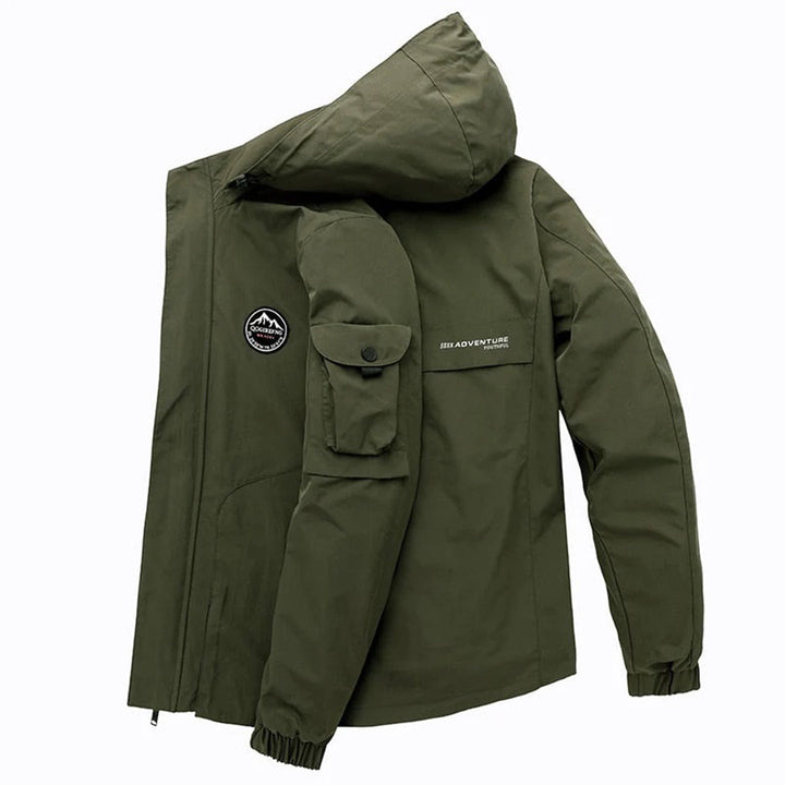Drune | Herren Bomberjacke mit Kapuze