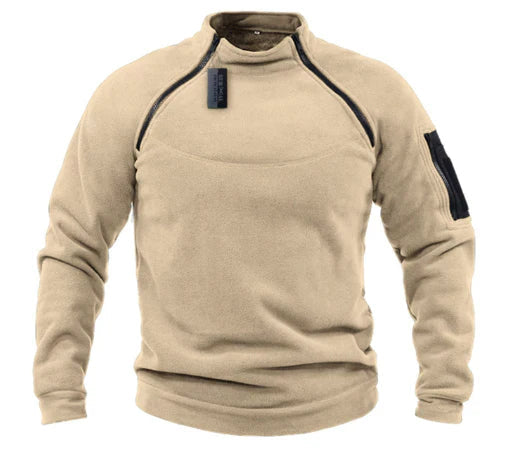 Drune | Weicher stylischer Fleece-Pullover