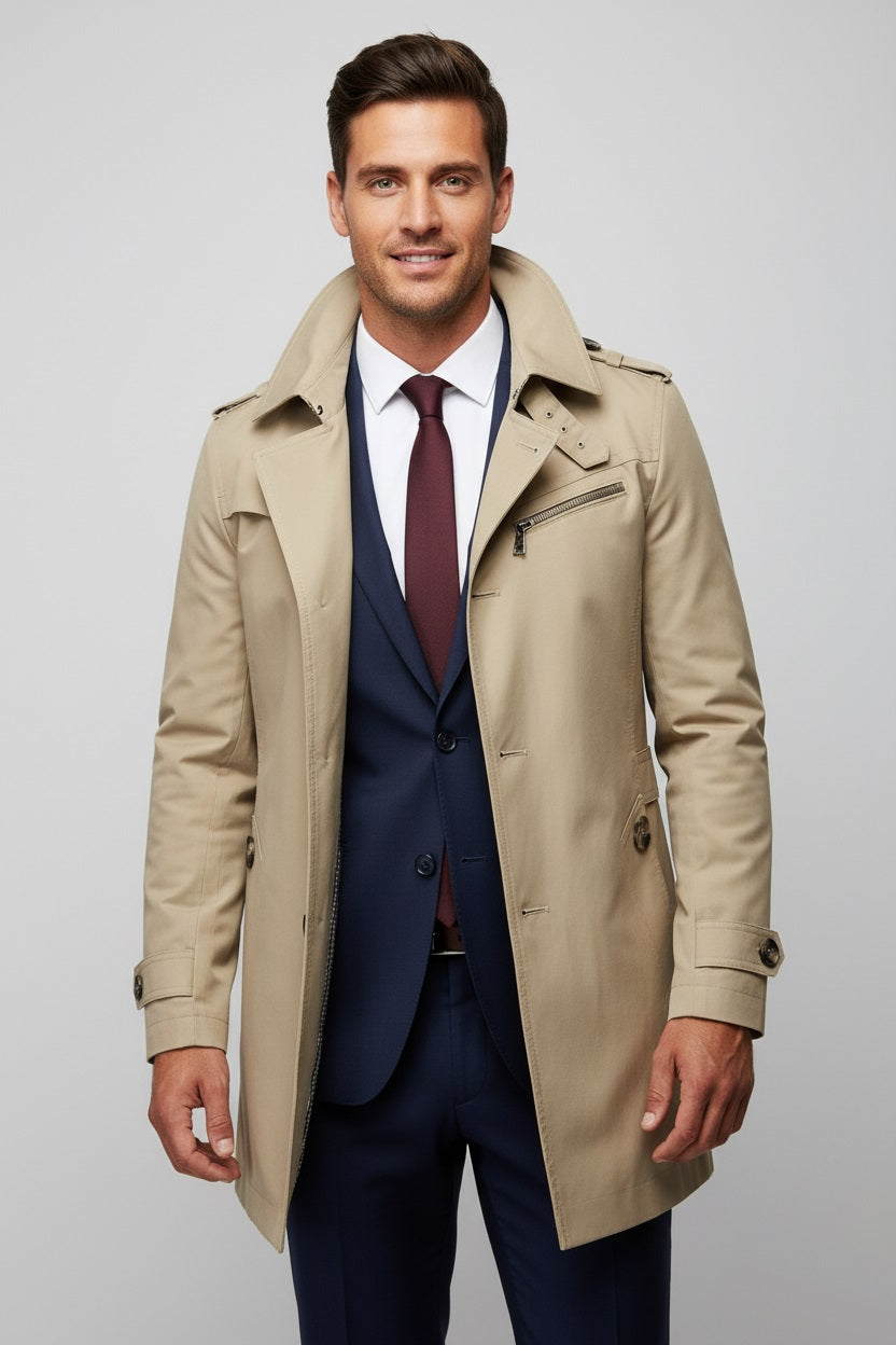 Drune | Stylischer und bequemer Trenchcoat