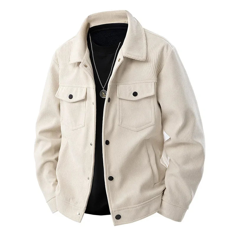 Drune | Cord Lässig & Bequem Jacke