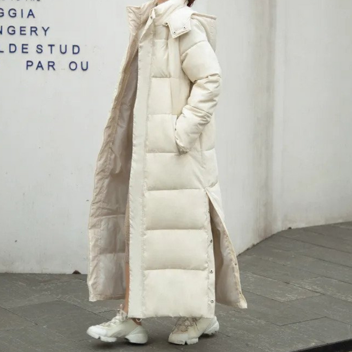 Drune | Langer Steppmantel für Frauen für den Winter