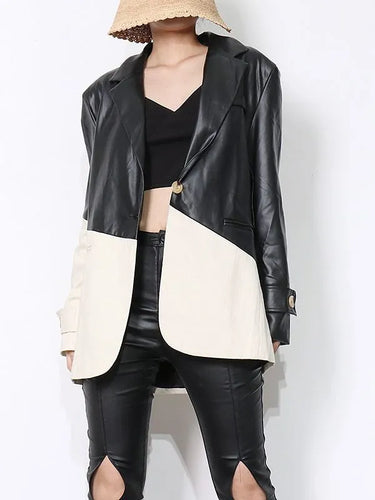 Drune | PU-Lederjacke Elegant & funktional