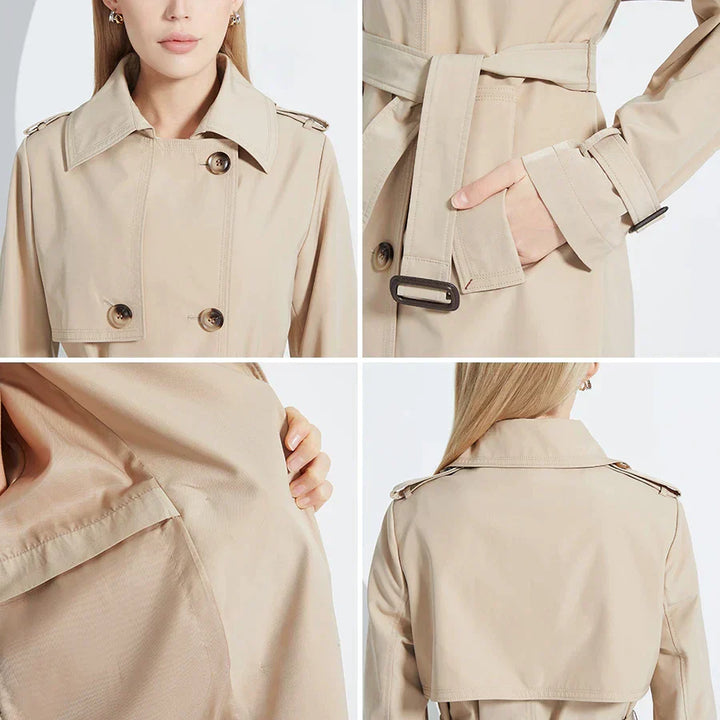 Drune | Parka mit Gürtel - Raffiniert und zeitlos