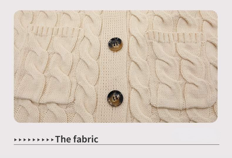 Drune | Langes Wickel-Cardigan, gedreht, gestrickt und stilvoll