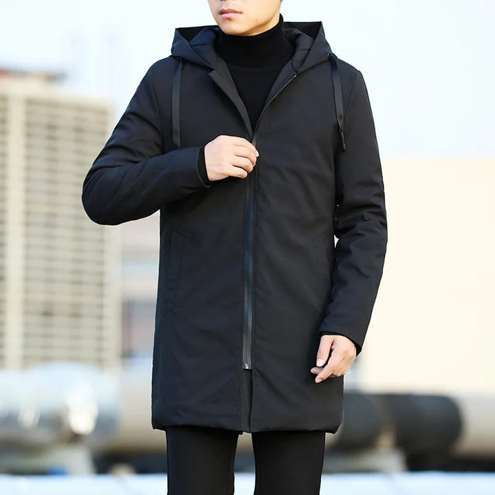 Drune | Lässige Parka-Jacke mit Kapuze für Männer