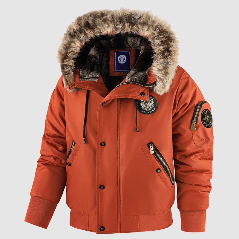 Drune | Bomber-Style Winterjacke mit Innenfutter