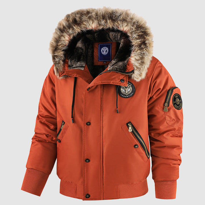 Drune | Bomber-Style Winterjacke mit Innenfutter